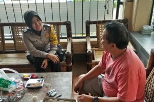 Kunjungan Dan Silaturahmi Warga Bhabinkamtibmas Desa Pesanggrahaan Polsek Batu Kota