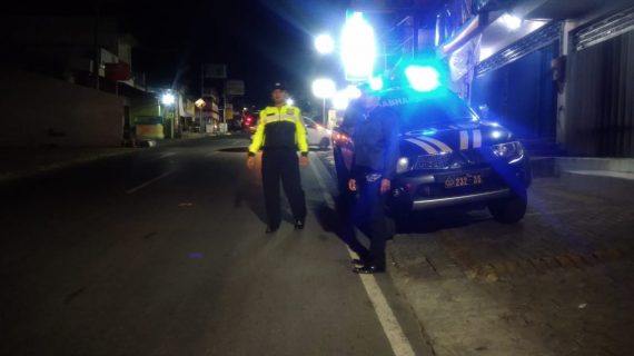 Anggota Bhabinkamtibmas melaksanakan Patroli rutin antisipasi 3 Cepu dan kerawanan & kriminalitas di Wilayah Hukum Polsek Bumiaji