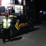 Tingkatkan Keamanan, Anggota Polsek Pujon Polres Batu Patroli Malam