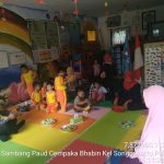 Sambang Sekolah PAUD Bhabinkamtibmas Kelurahan Songgokerto Polsek Batu Tingkatkan Pengawasan Anak Binmas Polsek Batu Kota Polres Batu