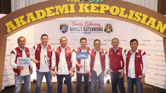 Kapolres Batu Sebagai Tuan Rumah Family Gathering Akpol 2000 Batalyon Sanika Satyawada Jawa Timur