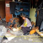 Sambang Tempat Usaha Bursak Sadel Bhabinkamtibmas Kelurahan Temas Polsek Batu Polres Batu