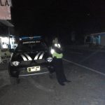 Patroli Anggota Polsek Pujon Polres Batu Giatkan Patroli Jaga Malam