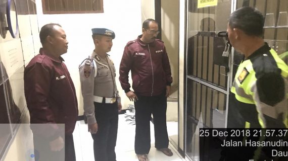 Giat Pengamanan Mako, Polres Batu Tingkatkan Kontrol Tahanan Antisipasi Tahanan Kabur