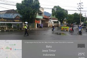 Salah Satu Bentuk Pelayanan Prima Kepolisian, Satlantas Polres Batu Laksanakan Poros Pagi