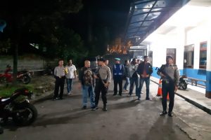 Tingkatkan Pengamanan Mako,  KASPK Polres Batu pimpin Patroli Mako