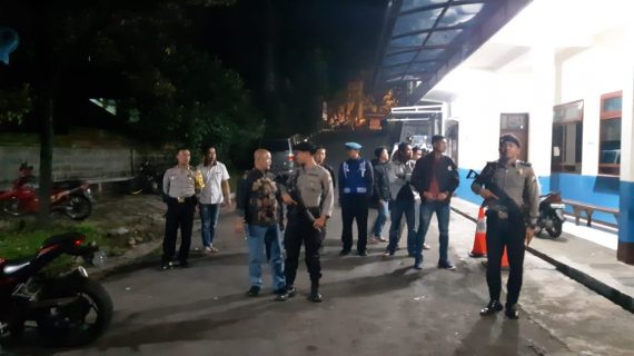 Tingkatkan Pengamanan Mako,  KASPK Polres Batu pimpin Patroli Mako
