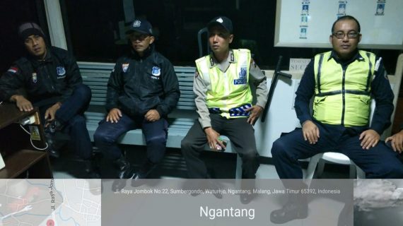Polsek Ngantang Polres Batu Tingkatkan Patroli Malam Ciptakan Rasa Aman