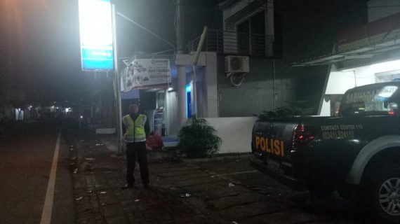 Polsek Junrejo Polres Batu Tingkatkan Patroli Malam Ciptakan Rasa Aman
