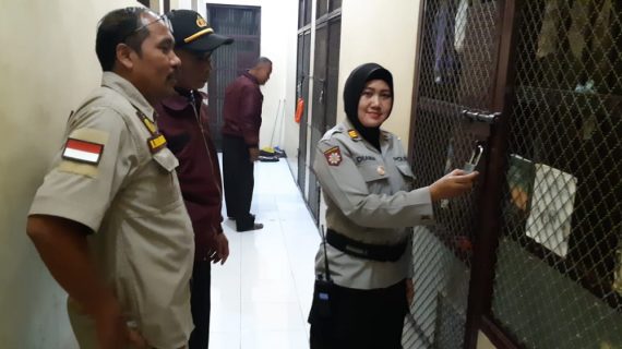 Giat Pengamanan Mako, Polres Batu Tingkatkan Kontrol Tahanan di Mapolres Batu