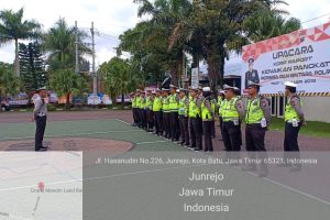 Tingkatkan Kedisiplinan Anggota Satlantas Polres Batu Apel Rutin Pagi Hari 