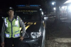 personil Polsek Kasembon Polres Batu Giatkan Patroli Malam Jaga Kamtibmas