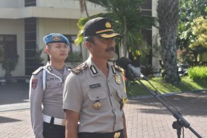 Sebagai Rutinitas Setiap Hari, Polres Batu Menggelar Apel Pagi