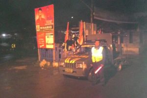 guna meningkatkan Sitkamtibmas Yang Kondusif, Polsek Pujon Polres Batu Giatkan Patroli Malam Jaga Kamtibmas