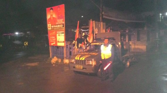 guna meningkatkan Sitkamtibmas Yang Kondusif, Polsek Pujon Polres Batu Giatkan Patroli Malam Jaga Kamtibmas