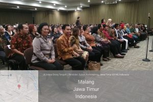 Paurmin Sat Sabhara Polres Batu Menghadiri Perayaan Natal dan tahun Baru di GDIP