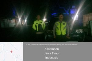 Anggota Polsek Pujon Polres Batu Patroli Tatap Muka Jaga Wilayah Jaga Kamtibmas Wilayah Binaanya agar aman tenteram