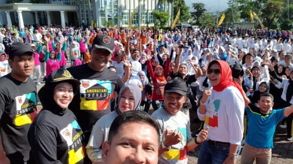 Ajak Pelajar Tertib Berlalu Lintas, Kapolres Batu Gelar Millenial Road Safety Festival