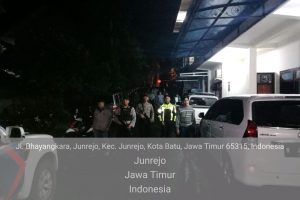 Tingkatkan penjagaan Keamanan Mako, Anggota Piket Polres Batu Giatkan Patroli Mako