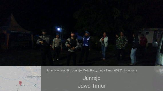 Tingkatkan Keamanan Mako, Polres Batu Giat Patroli Mako
