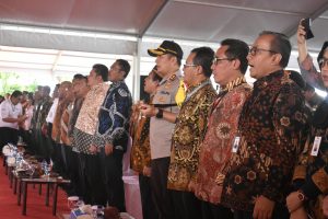 Kapolres Batu hadiri kegiatan Penyaluran Kredit Usaha Rakyat (KUR) Peternakan Rakyat oleh Menteri Perekonomian RI