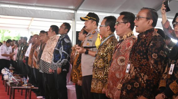 Kapolres Batu hadiri kegiatan Penyaluran Kredit Usaha Rakyat (KUR) Peternakan Rakyat oleh Menteri Perekonomian RI