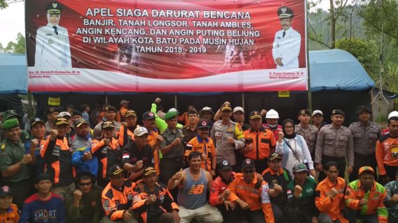 Tingkatkan Soliditas Penanganan Bencana Alam, Polres Batu Bersama BPBD dan Instansi Samping Gelar Latihan Bersama