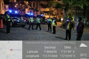 Kota BatuMelaksanakan Razia 3 Titik Masuk Sebagai Cipta Kondisi