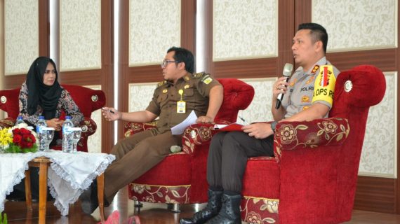Ciptakan Suasana Aman Dan Nyaman, Kapolres Batu Menjadi Narasumber Sosialisasi Tahapan Pemilu 2019
