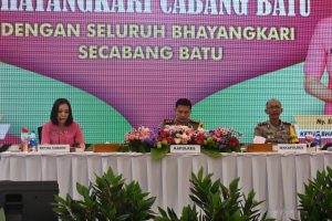 ARAHAN DAN BIMBINGAN KAPOLRES BATU AKBP BUDI HERMANTO, S.I.K, MSI KEPADA IBU BHAYANGKARI SE CABANG BATU