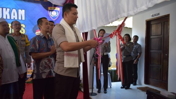 LAUNCHING RUKAN ( RUMAH KANTOR ) BHABINKAMTIBMAS DESA KAUMREJO POLSEK NGANTANG POLRES BATU