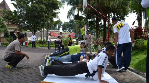 TKJ Lanjutan Untuk meningkatkan Ketahanan Tubuh Anggota Polri