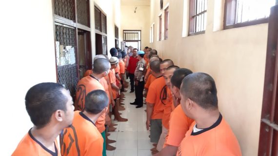 Polres Batu Tingkatkan Kontrol Tahanan