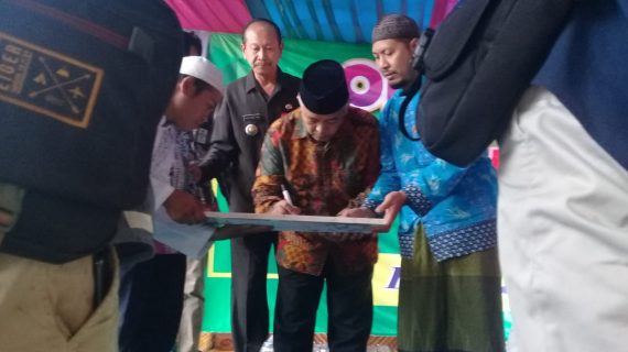 Polsek Pujon Menghadiri Peresmian Sekolah Roudlotul Athfalt ( taman kanak kanak )