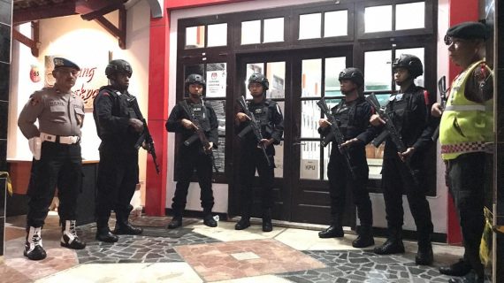 Polres Batu perketat pengamanan Kotak Suara hasil Pemilu tahun 2019