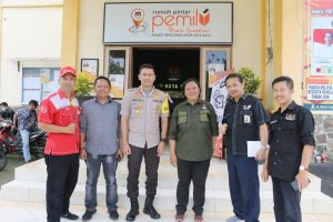 Pastikan logistik Pemilu aman sampai tujuan, Kapolres Batu cek mulai dari KPU sampai tingkat kecamatan dan desa