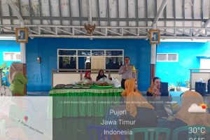 Kapolsek Pujon Akp M.Budiarto,SH hadir dalam Giat Tasyakuran yang dilaksanakan Warga Desa Binaan dan selipkan himbauan masyarakat jangan sampai Golput