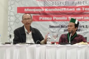 Jaga Kondusifitas Pasca Pemilu 2019, Wakapolres Batu Jadi Narasumber Dalam Seminar Kebangsaan