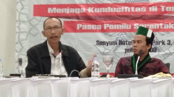 Jaga Kondusifitas Pasca Pemilu 2019, Wakapolres Batu Jadi Narasumber Dalam Seminar Kebangsaan