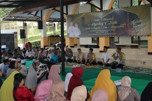 Keluarga besar Polres Batu melaksanakan silaturahmi dan buka bersama dengan anak yatim piatu