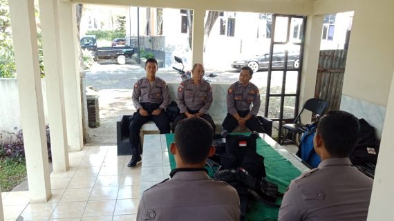Sat sabhara Polres Batu Giatkan Patroli Ketempat penjual sayur keliling di pujon  Jaga Kamtibmas