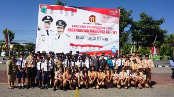 Wakapolres Batu hadiri upacara Hari Kebangkitan Nasional di Pemkot Batu