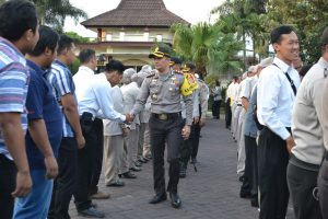 Ops Ketupat Semeru 2019 Selesai, Kapolres Batu Pimpin Apel Konsolidasi Dan Halal Bihalal Bersama Anggota