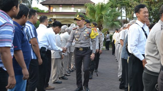 Ops Ketupat Semeru 2019 Selesai, Kapolres Batu Pimpin Apel Konsolidasi Dan Halal Bihalal Bersama Anggota