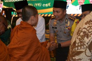 Perkokoh Persatuan, Kapolres Batu Gelar Halal Bihalal Lintas Iman