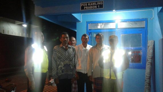 Polsek Ngantang Polres Batu di hari raya Giatkan Patroli Malam Jaga Kamtibmas