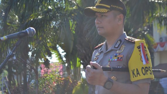 Apel Lengkap, Kapolres Batu Beri Apresiasi Kepada Anggota