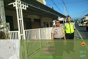 Tingkatkan Keamanan, Polsek Bumiaji Polres Batu Rutin setiap minggu Laksanakan Pengamanan Lokasi Tempat Ibadah