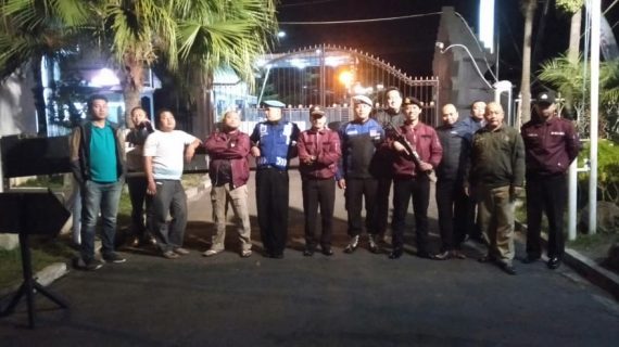 Rutin Tingkatkan Pengamanan Mako Polres Batu