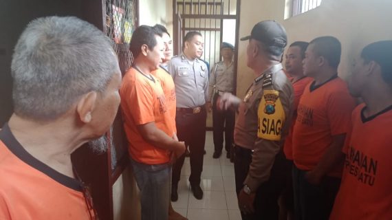 SPKT dan Provost Polres Batu, Tingkatkan Kontrol Tahanan